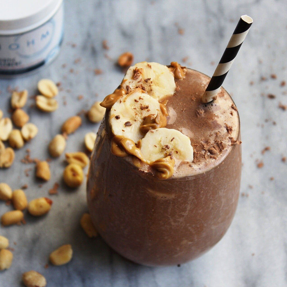 Banana Peanut Butter Chocolate Shake