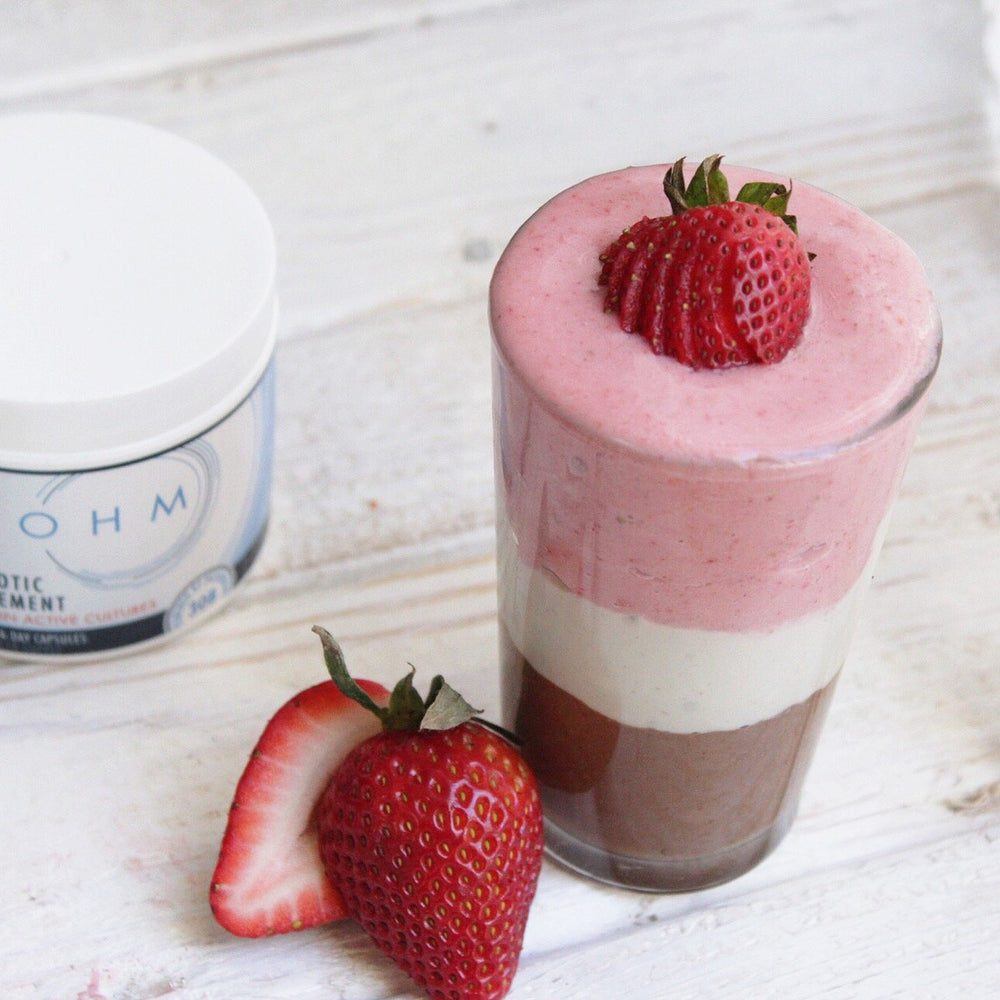 Neapolitan Split Smoothie